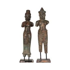 Two Cambodian Figures
