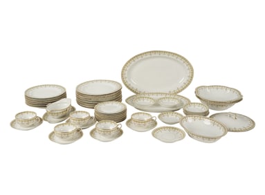 A Theodore Haviland Limoges Porcelain Service