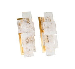 A Pair of Pagani Studio Esterel Sconces