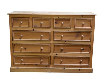 Two Pine Chests of Drawers