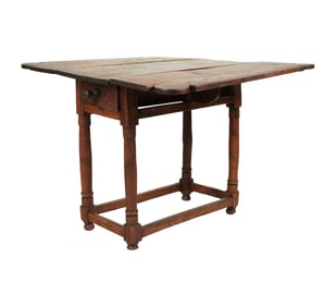 An American Drop-Leaf Table