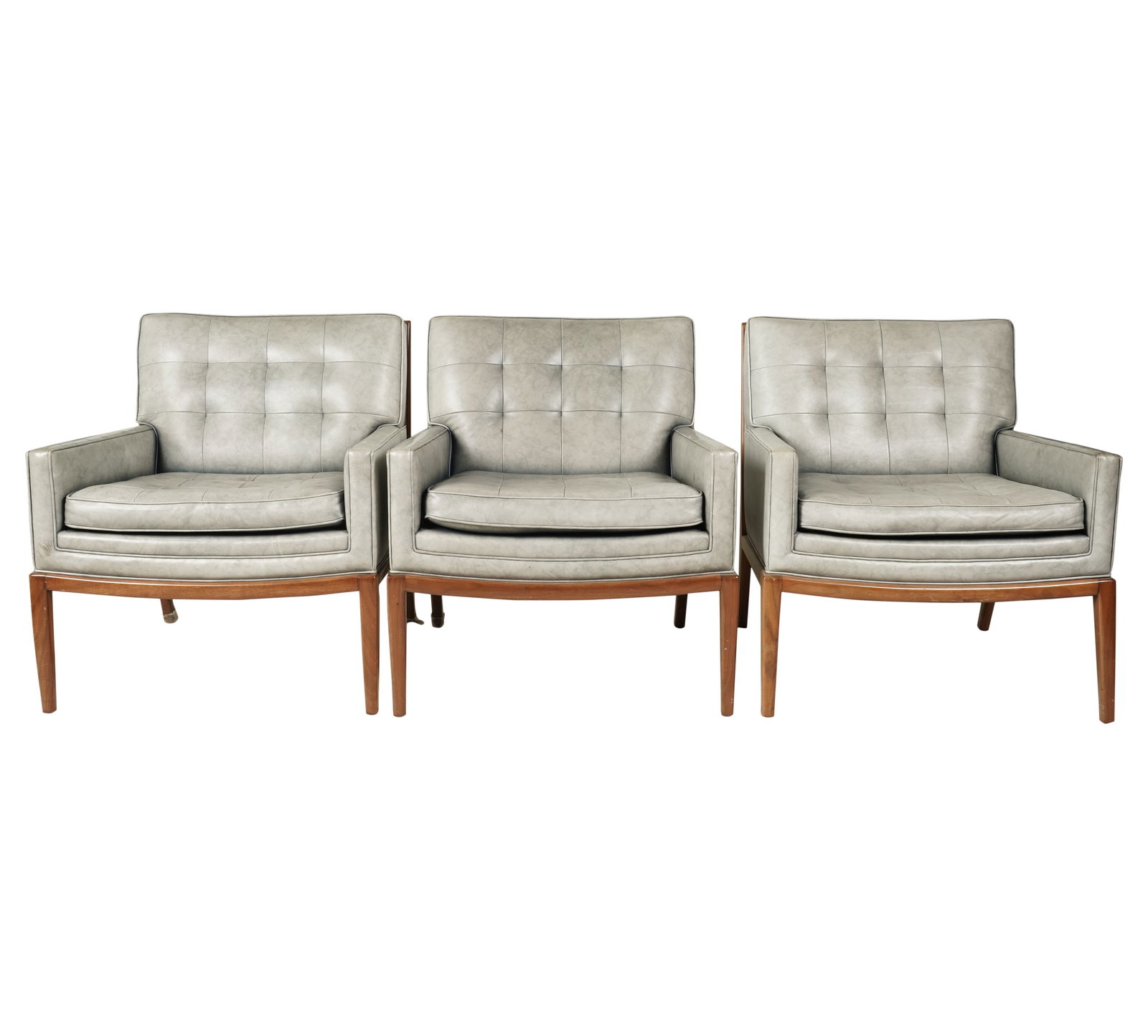 Style of T.H. Robsjohn Gibbings: Three Armchairs (1 of 10)