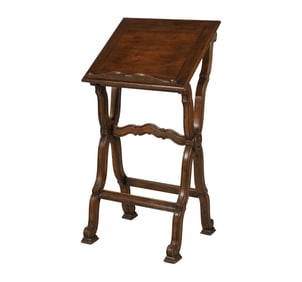 A Stained Wood Lectern / Book Stand