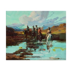 Wil Timpe, American B. 1920, Headin' Home