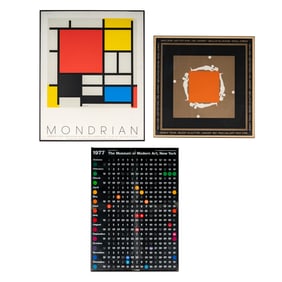 Three Vintage Art Posters