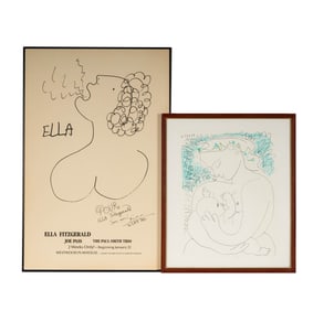 Two Framed Picasso Prints