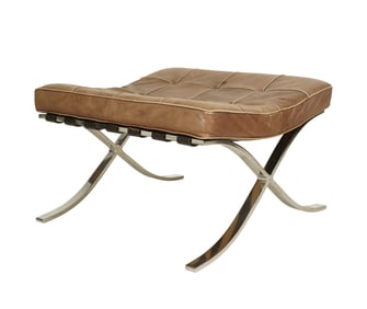 Mies Van Der Rohe for Knoll: Barcelona Ottoman