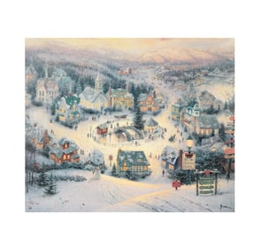 After Thomas Kinkade, 1958-2012, St. Nicholas Circle