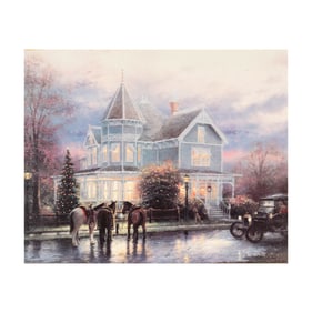 After Thomas Kinkade, 1958-2012, Christmas Memories