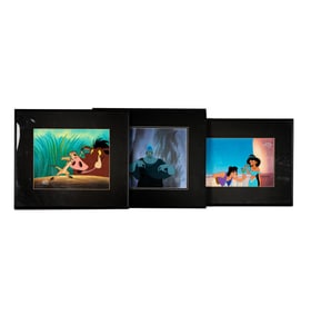 Three Disney Classics Movie Animation Cels
