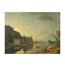 Attributed to Richard Wilson, 1713 - 1782, English Landscape