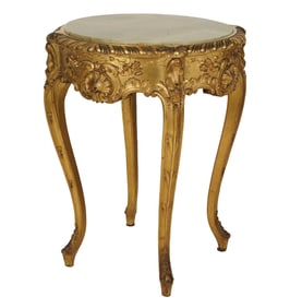 A Louis XV-Style Lamp Table