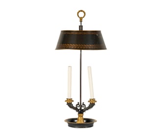 An Empire-Style Bouillotte Lamp
