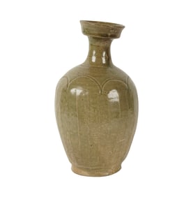 A Korean Celadon-Glazed Vase