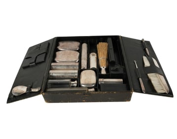 A Gorham Sterling Gent's Dresser Set