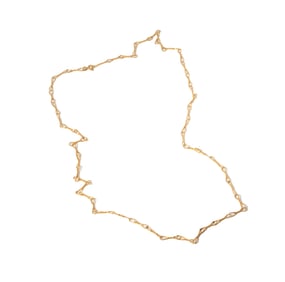 18-KARAT YELLOW GOLD TWIST-LINK CHAIN