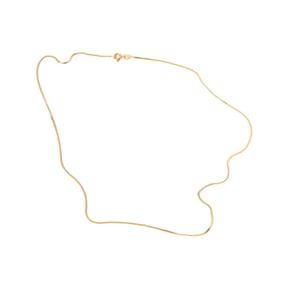14-KARAT FLAT S-LINK CHAIN