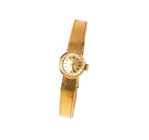 18-KARAT YELLOW GOLD MINIATURE WATCH, CERTINA