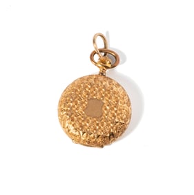 18-KARAT YELLOW GOLD POCKET WATCH, REMONTIOR