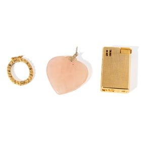 THREE ITEMS OF COSTUME JEWELRY