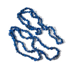 TWO LAPIS LAZULI STRANDS