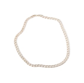 SILVER-TONE COSTUME JEWELRY CHAIN