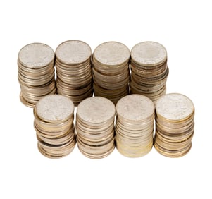 160 SILVER MORGAN DOLLARS