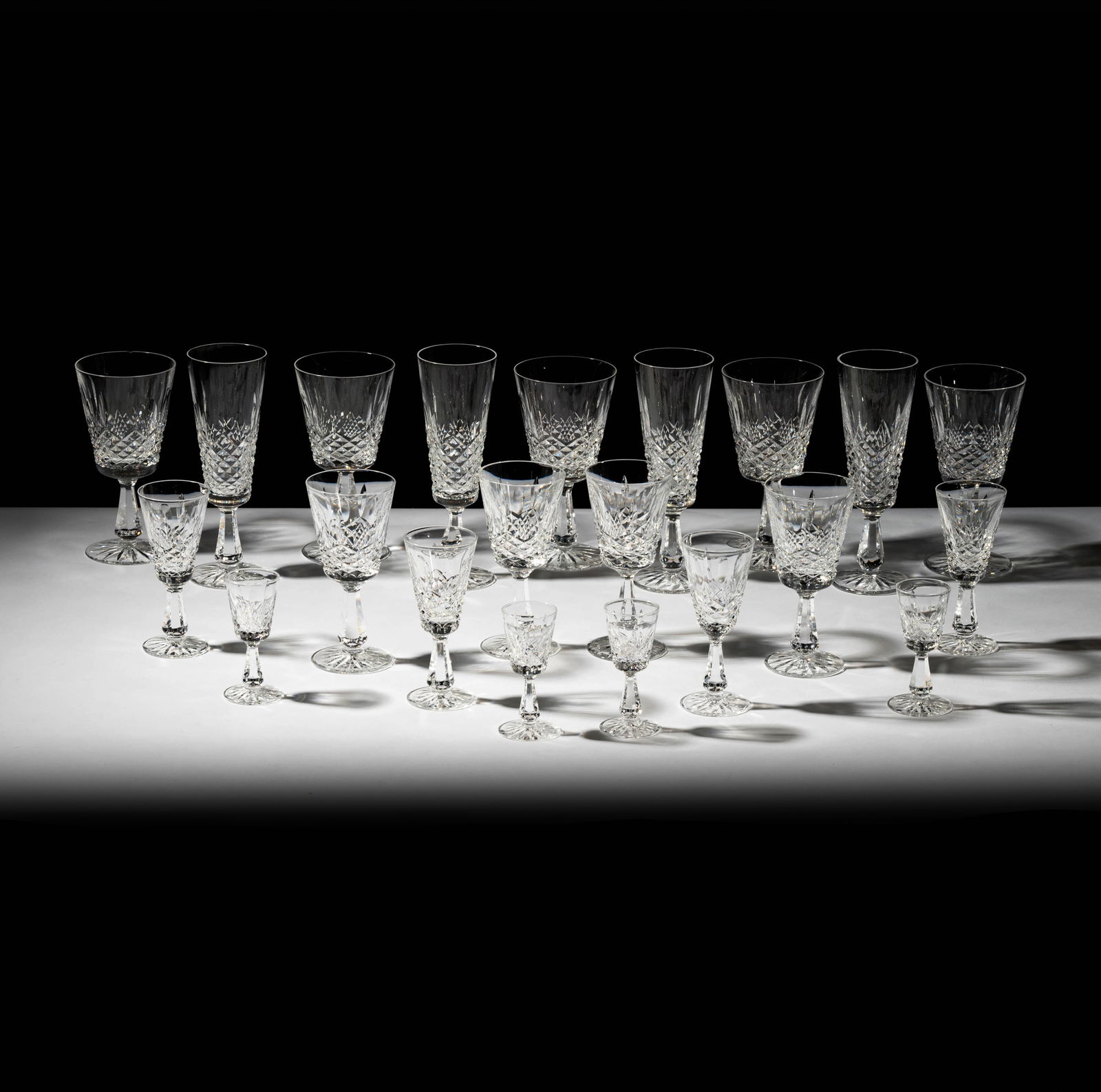 A Waterford Kenmare Crystal Drinks Service