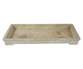 A Chinese Marble Tray / Planter