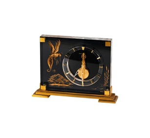 A Jaeger-LeCoultre Marina Table Clock