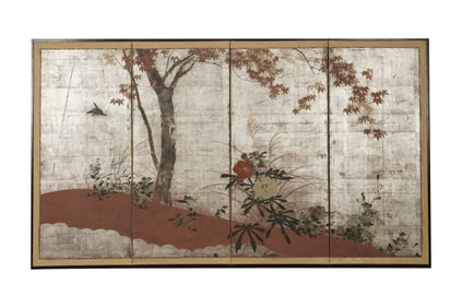 A Japanese Four-Panel Screen