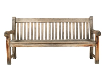 A Central Park Teak Bench