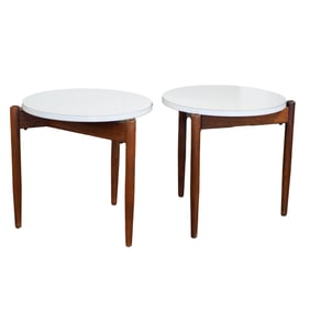 Jens Risom: Pair of End Tables