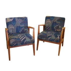 Jens Risom: Pair of Armchairs