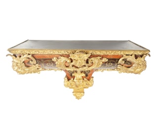A Boulle-Style Marquetry Bracket