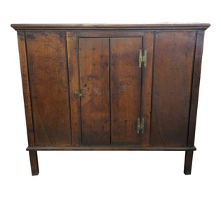 A Georgian Oak Cabinet