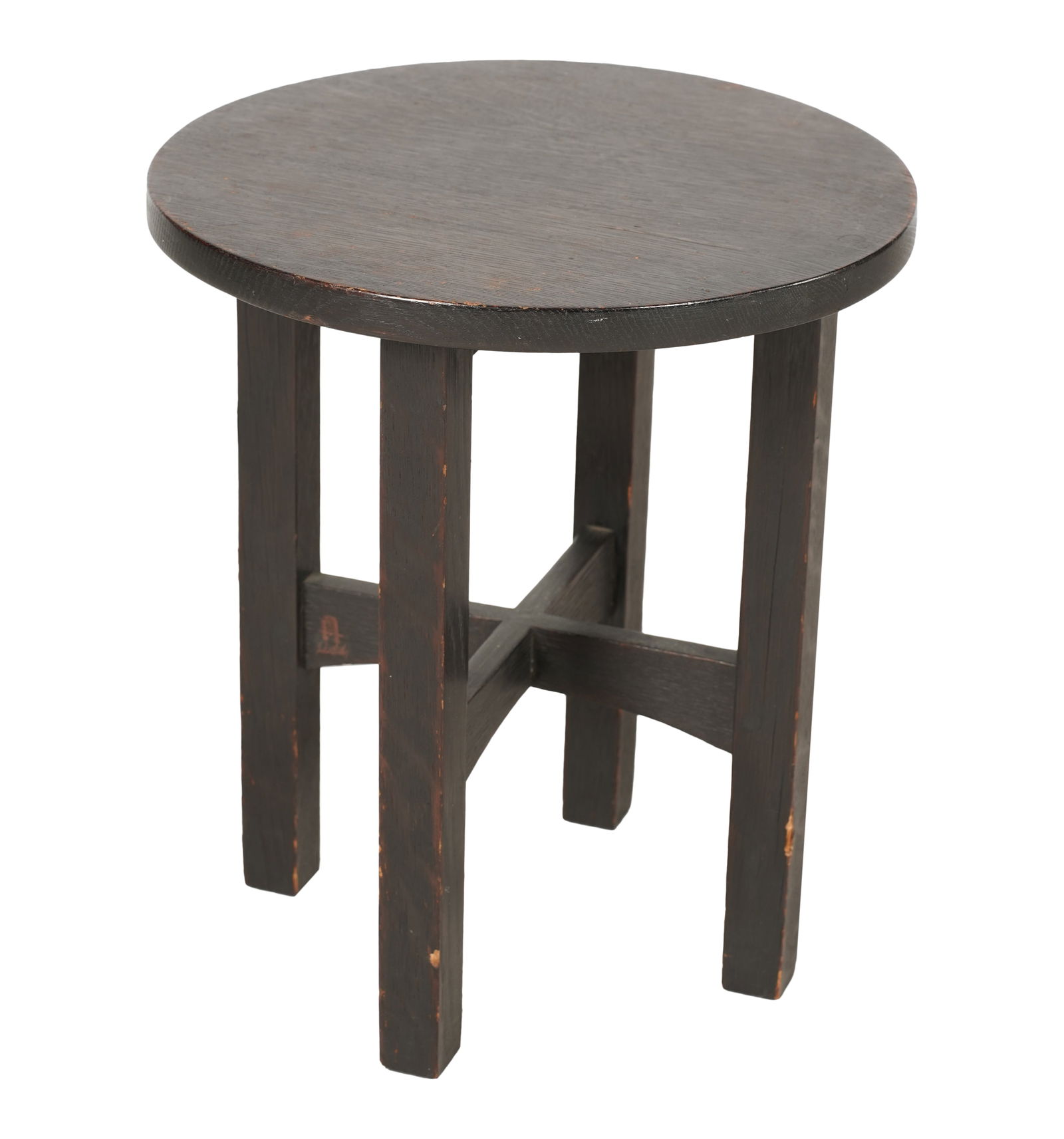 A Gustav Stickley Arts and Crafts Oak Taboret (1 of 7)