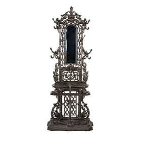 A Cast Iron Hall Tree
