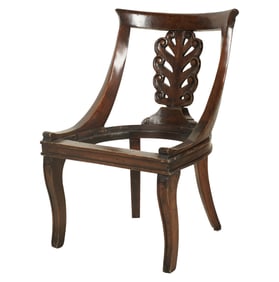 An Italian Neoclassical-Style Child's Chair Frame