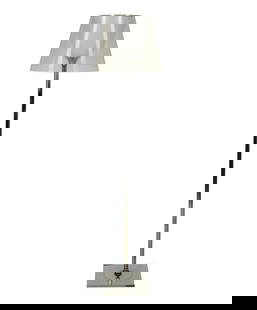 Philippe Starck for Flos: KTribe Floor Lamp: chromed metal, polished aluminum, polycarbonateOverall: 64 x 15 1/2 in. (162.6 x 39.4 cm.)Notes: This item does not qualify for in-house shipping. Please see our preferred shippers' list for quotes or