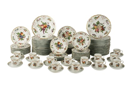 A Mottahedeh Duke of Gloucester Porcelain Service