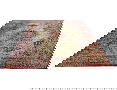 An Oriental Rug 13'1" x 9'8": wool on cotton13'1" x 9'8"Notes: This item does not qualify for in-house shipping. Please see our preferred shippers' list for quotes or arrange for local pickup. https://www.abell.com/buy-sell/how-to