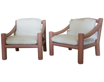 Jerry Winick, 20th/21st Century, Pair of Oversized Armchairs