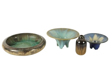 A Group of Fulper Pottery