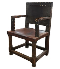 A Spanish Baroque Armchair