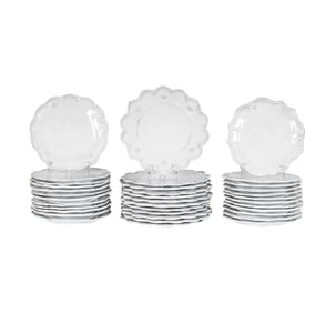 A Group of Vietri Stoneware Plates
