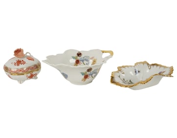 A Group of Continental Porcelain