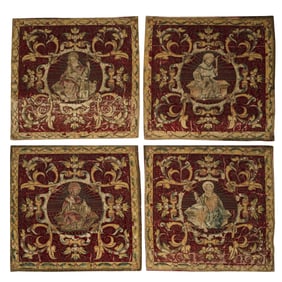 Four Antique Religious Textiles