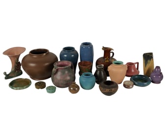 A Group of American Pottery
