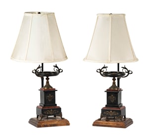 A Pair of French Empire-Style Tazzas